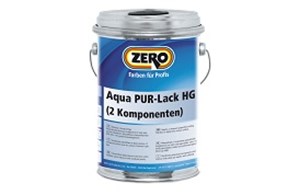 Zero Aqua PUR-Lack hochglanz